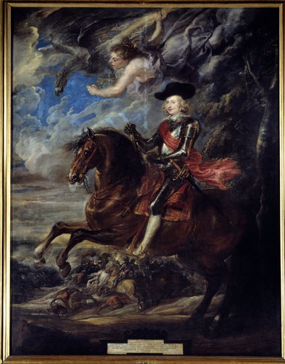 Portrait équestre du Cardinal Infant Don Ferdinand d