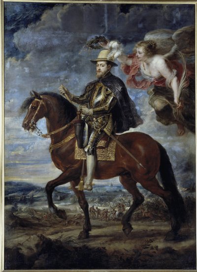 Portrait équestre du roi Philippe II d