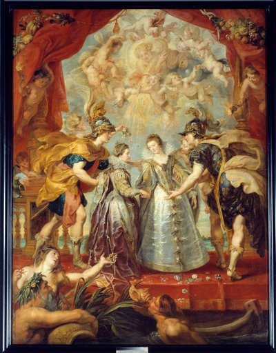 Échange des deux princesses de France et d