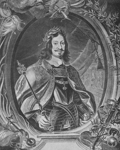 Ferdinand III, Empereur du Saint-Empire romain germanique, gravé par Christoffel Jegher - Peter Paul Rubens