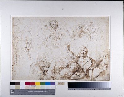 Cinq groupes de figures pour une Cène (Christ annonçant sa trahison) vers 1601-04 - Peter Paul Rubens