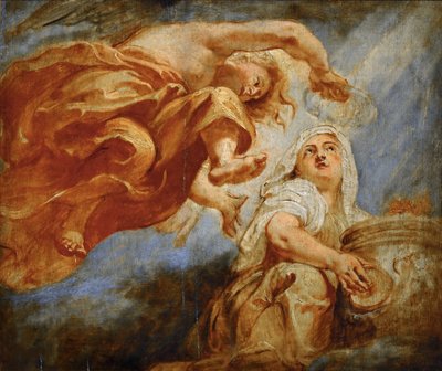 Le Génie couronnant la Religion. Esquisse pour l