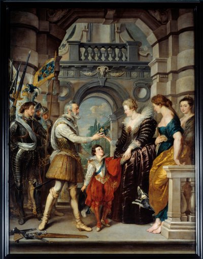 Henri IV (1543-1610) part pour la guerre d