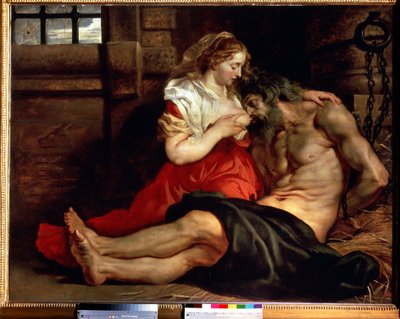 La charité romaine - Peter Paul Rubens
