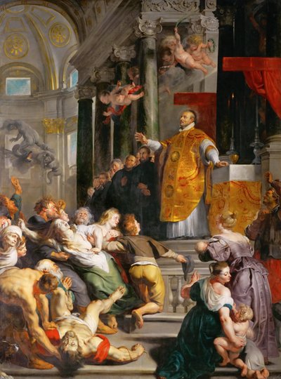 Les miracles de Saint Ignace de Loyola - Peter Paul Rubens
