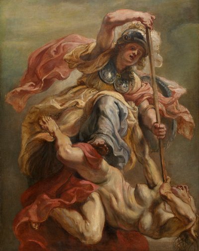Minerve tuant la Discorde - Peter Paul Rubens