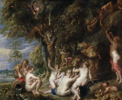 Nymphes et satyres, vers 1615 - Peter Paul Rubens