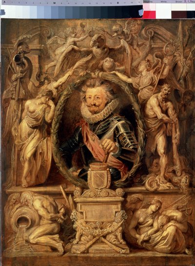 Portrait de Charles Bonaventure de Longueval, comte de Bucquoy - Peter Paul Rubens