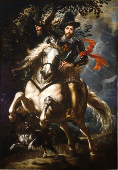Portrait de Giò Carlo Doria à cheval - Peter Paul Rubens