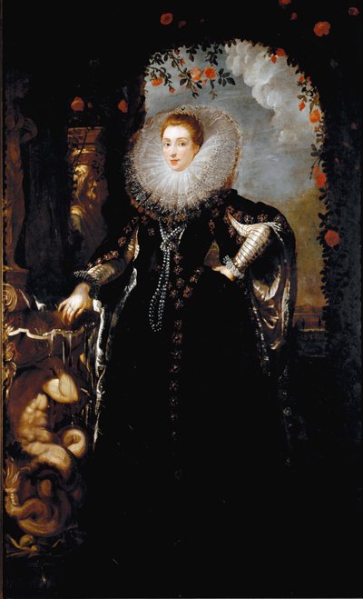 Portrait de Giovanna Spinola Pavese - Peter Paul Rubens