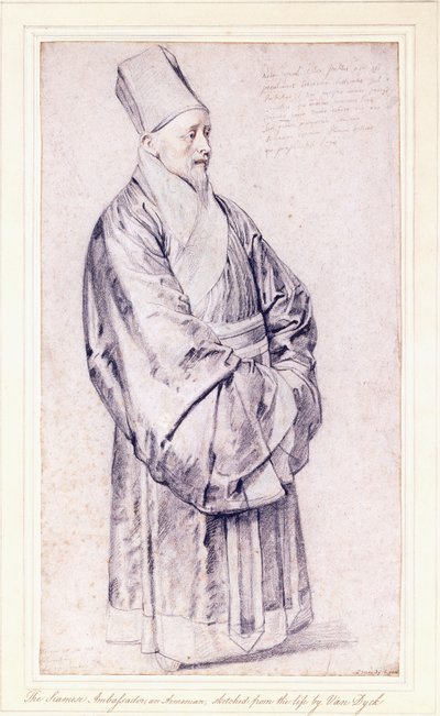 Portrait de Nicolas Trigault S.J. en costume chinois - Peter Paul Rubens
