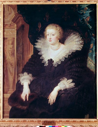 Portrait de la reine de France Anne d