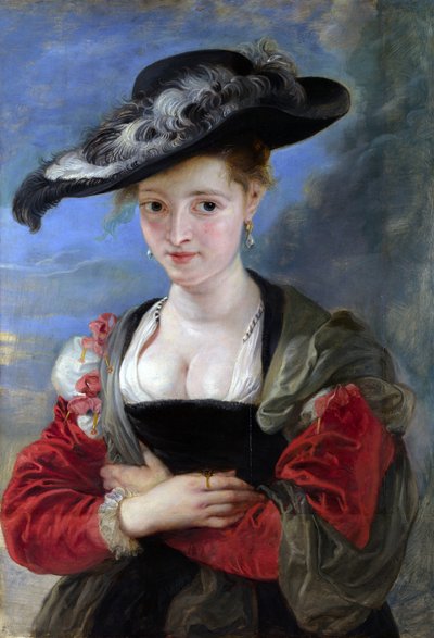 Portrait de Susanna Lunden (?) (Le Chapeau de Paille) c.1622-5 - Peter Paul Rubens