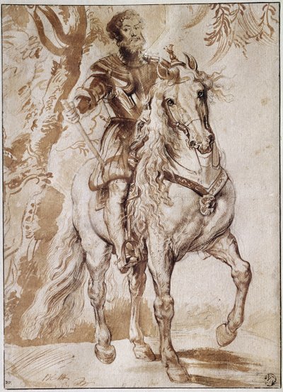 Portrait du duc de Lerma à cheval - Peter Paul Rubens