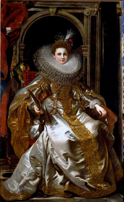Portrait de la marquise Maria Serra Pallavicino - Peter Paul Rubens