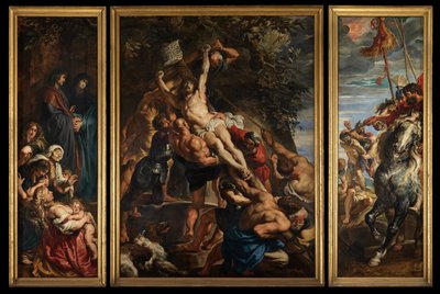La Levée de la Croix, vers 1610-11 - Peter Paul Rubens