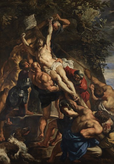 La Levée de la Croix, panneau central - Peter Paul Rubens