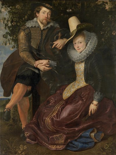 Rubens et Isabella Brant dans la tonnelle de chèvrefeuille - Peter Paul Rubens