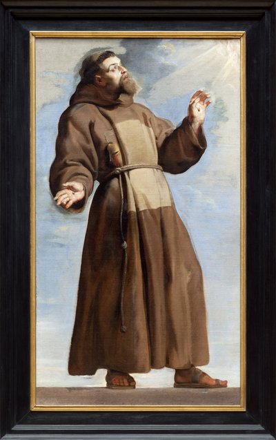 Saint François en extase - Peter Paul Rubens