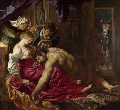 Samson et Dalila. Vers 1609-10 - Peter Paul Rubens