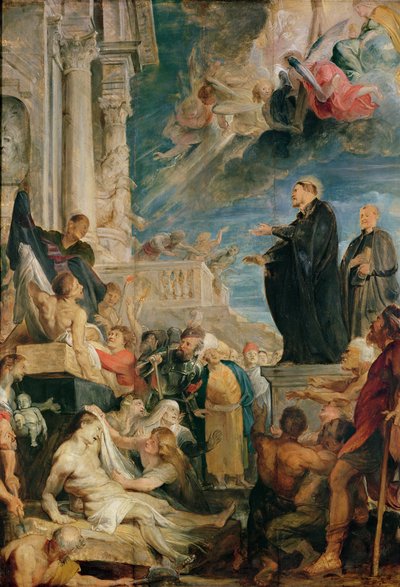 Saint François Xavier bénissant les malades - Peter Paul Rubens