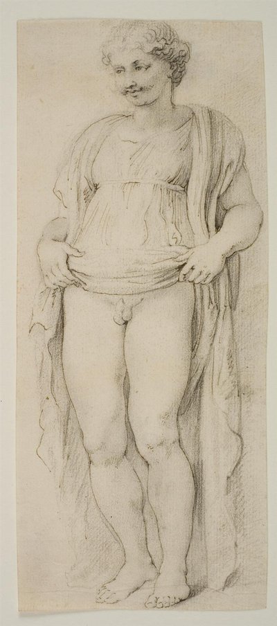 Hermaphrodite debout - Peter Paul Rubens