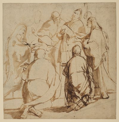 Études pour la Présentation au Temple - Peter Paul Rubens