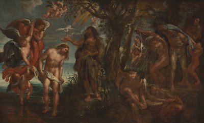 Le Baptême du Christ - Peter Paul Rubens