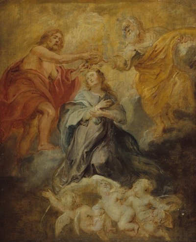 Le Couronnement de la Vierge, vers 1632-33 - Peter Paul Rubens