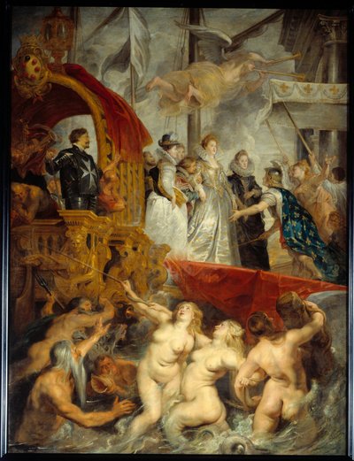 Le débarquement de Marie de Médicis au port de Marseille le 3 novembre - Peter Paul Rubens