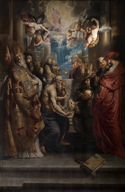 La Dispute du Saint-Sacrement, vers 1609 - Peter Paul Rubens