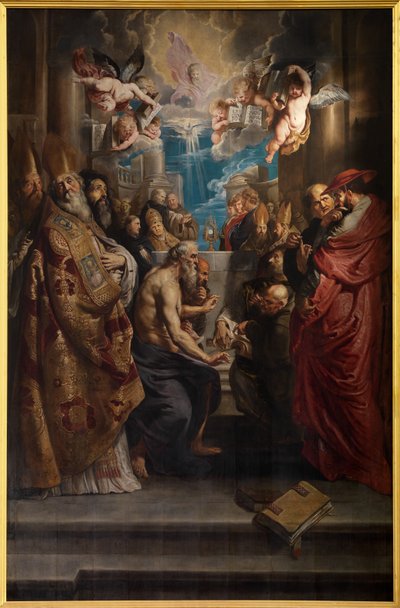 La Dispute du Saint-Sacrement, vers 1609 - Peter Paul Rubens