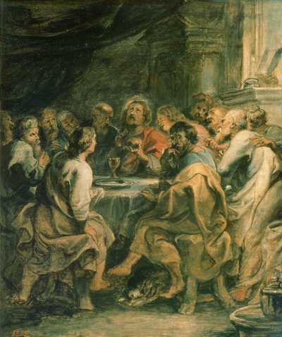 La Cène, c.1630-31 - Peter Paul Rubens