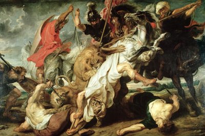 La chasse au lion - Peter Paul Rubens