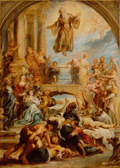 Les Miracles de Saint François de Paule, c.1627-8 - Peter Paul Rubens