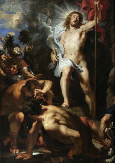 La Résurrection du Christ (panneau central), 1611-1612 - Peter Paul Rubens