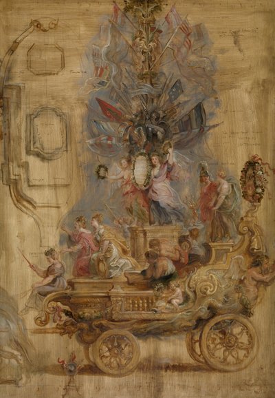 Le Chariot Triomphal de Kallo, 1638 - Peter Paul Rubens