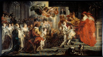 Le couronnement de Marie de Médicis - Peter Paul Rubens
