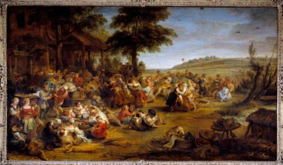 La foire ou le mariage au village - Peter Paul Rubens