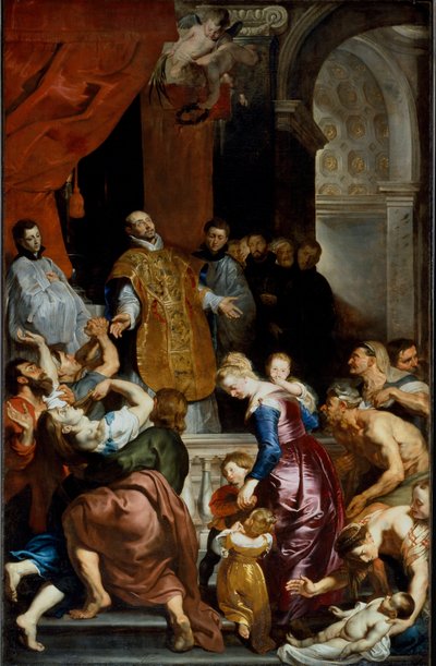 Les miracles de Saint Ignace de Loyola - Peter Paul Rubens