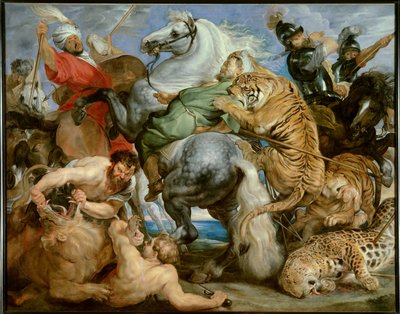 La chasse au tigre - Peter Paul Rubens