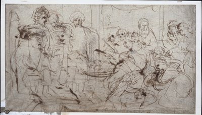 Tomyris avec la tête de Cyrus (verso) - Peter Paul Rubens