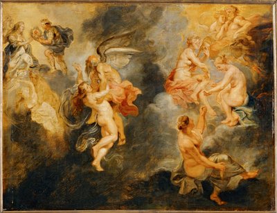 Triomphe de la verit (peinture sur bois) - Peter Paul Rubens
