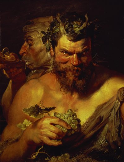 Deux satyres - Peter Paul Rubens