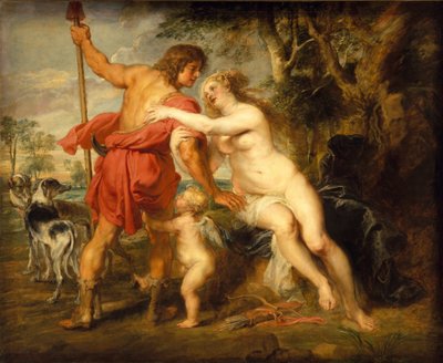 Vénus et Adonis, vers 1635 - Peter Paul Rubens