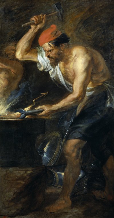 Vulcain forgeant les foudres de Jupiter - Peter Paul Rubens