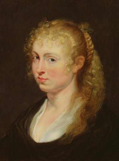 Jeune Femme aux Cheveux Bouclés, vers 1618-20 - Peter Paul Rubens