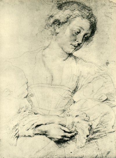Jeune femme aux mains croisées, 1629-1630 - Peter Paul Rubens