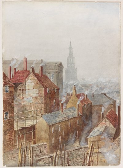 Newcastle upon Tyne depuis le pont de haut niveau - Peter Petersen Toft