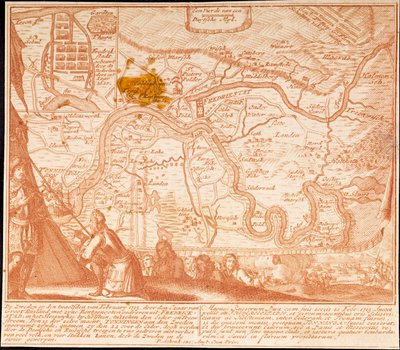 La conquête de Friedrichstadt le 12 février 1713, 1713 - Peter Schenk